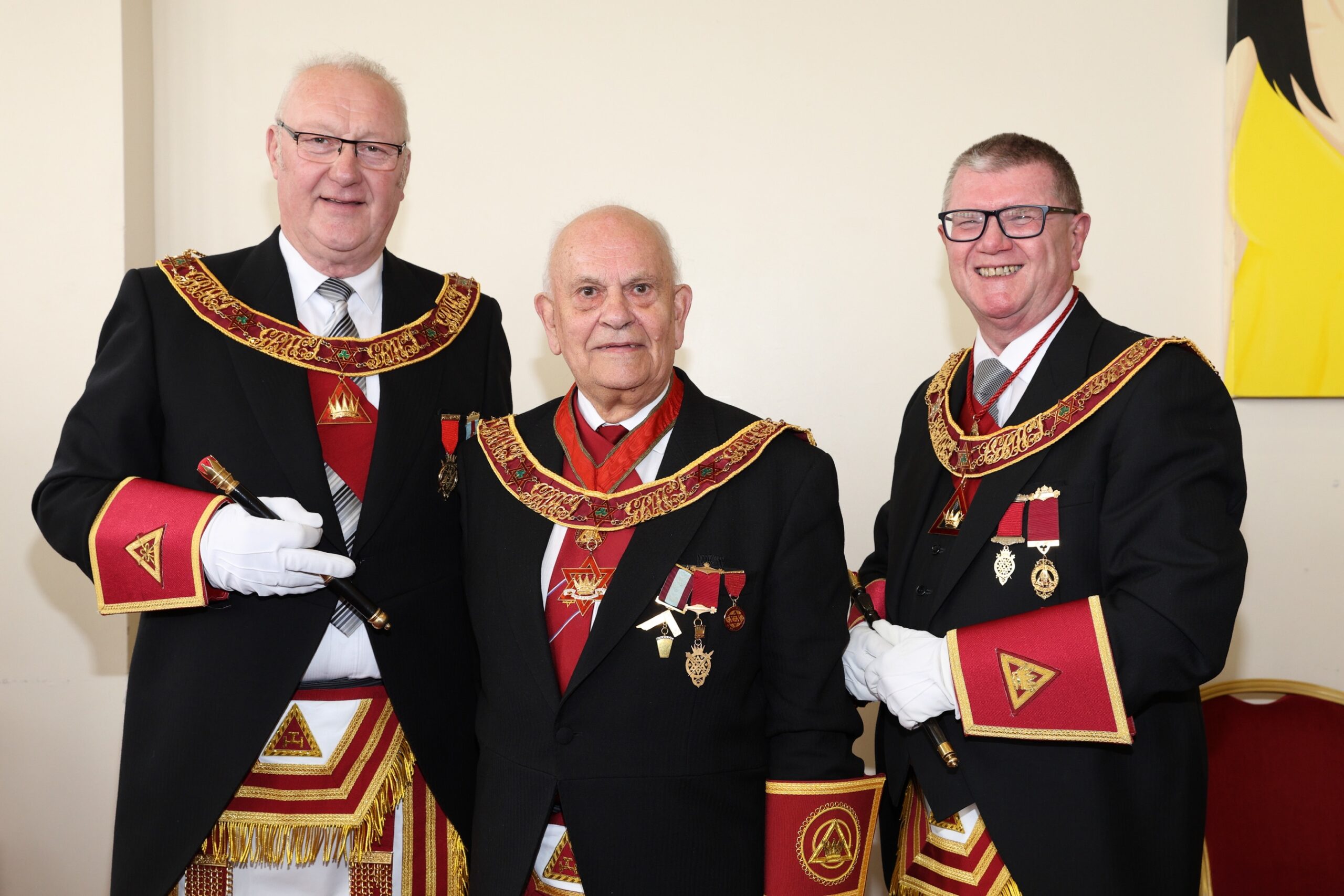 The Installation Of The District Grand King Of Down Grand Lodge Of