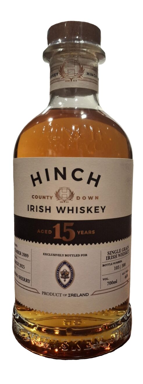 Tercentenary 15yr Old Whiskey from Hinch Distillery